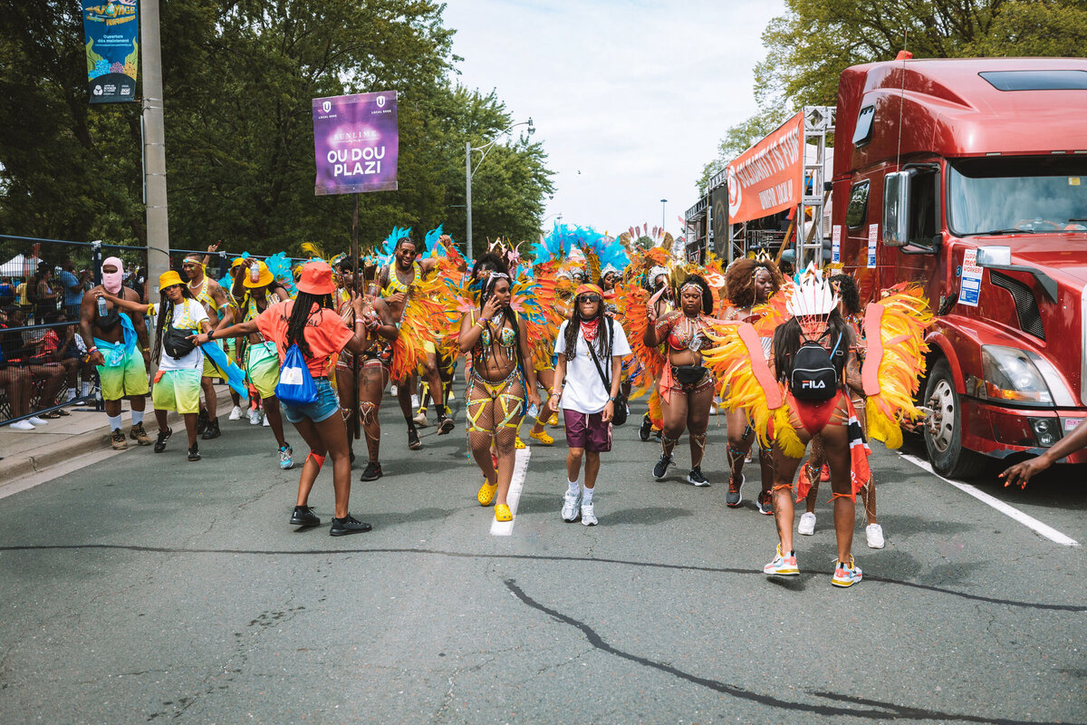 Photos of Masqueraders from Toronto Carnival 2023 - Sunlime Mas Band - Medium Band of The Year 2023-087