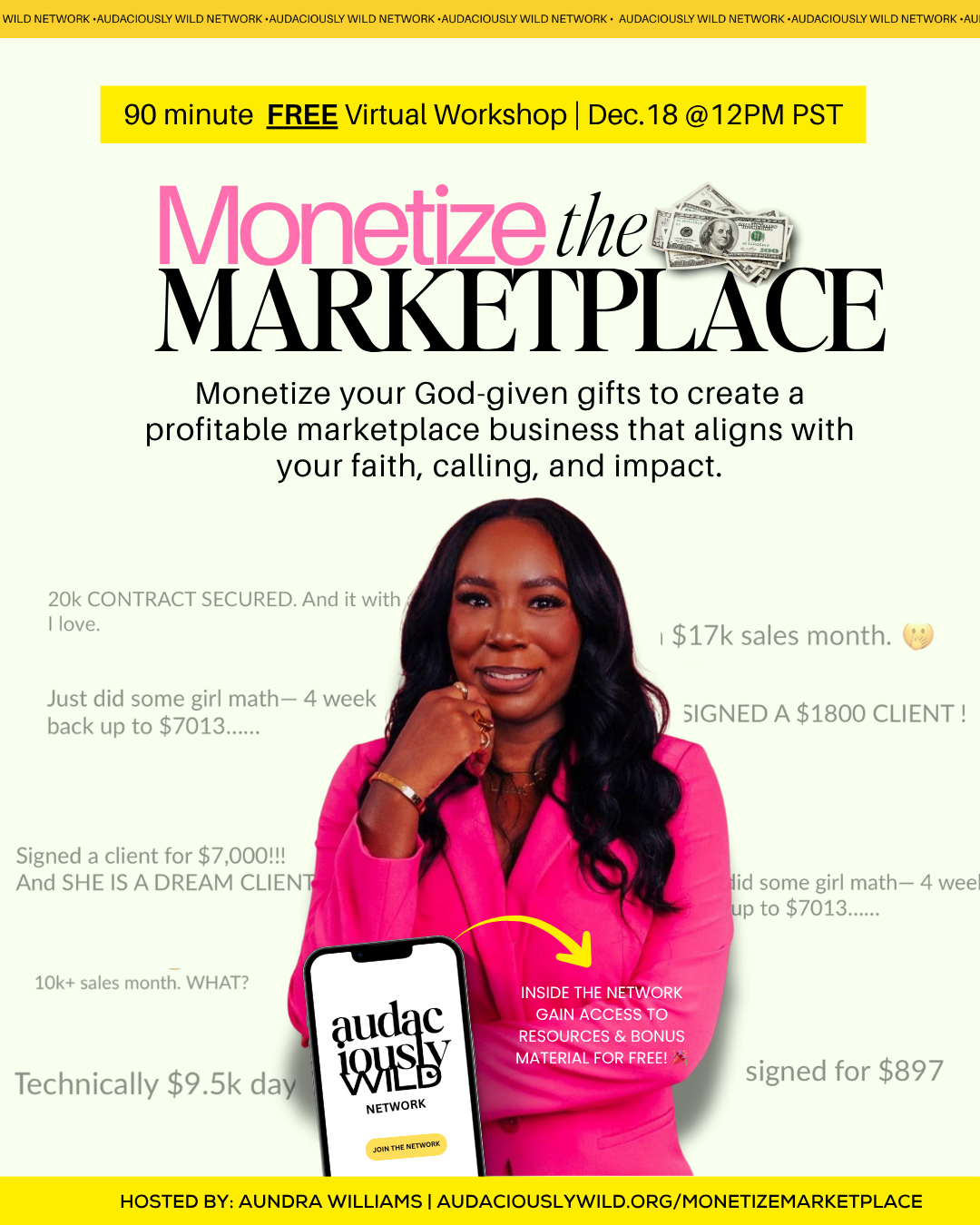 Monetize The Marketplace™ | Audaciously Wild