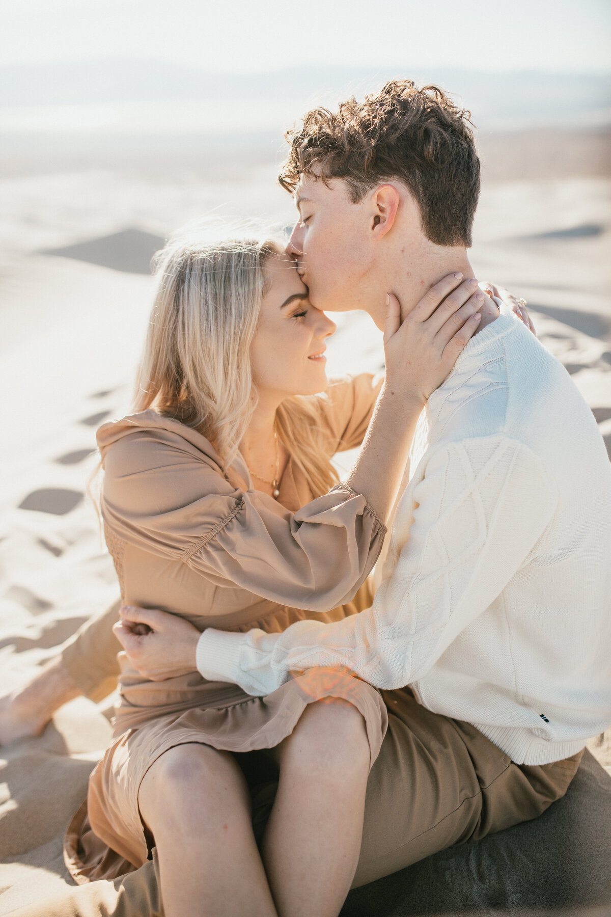 A Sand Dunes Engagement Photography Session - 29