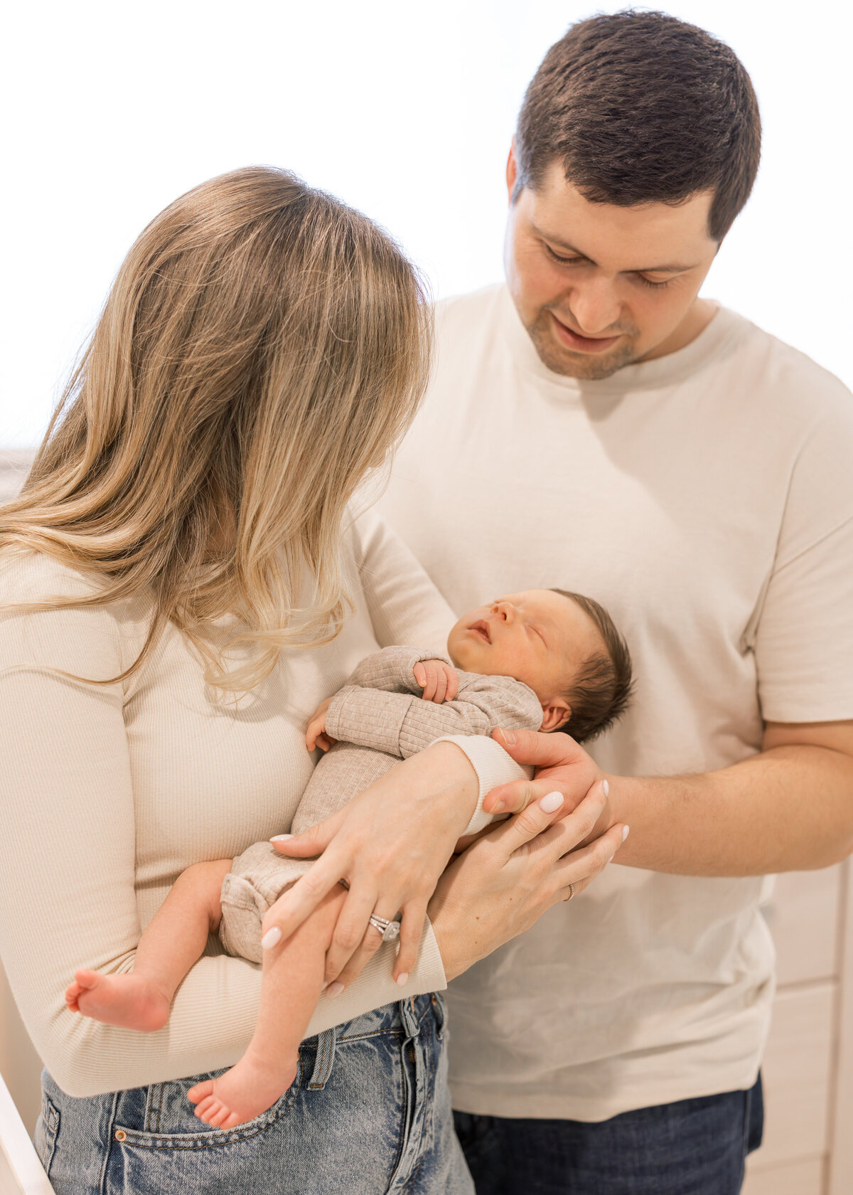 in home newborn photo