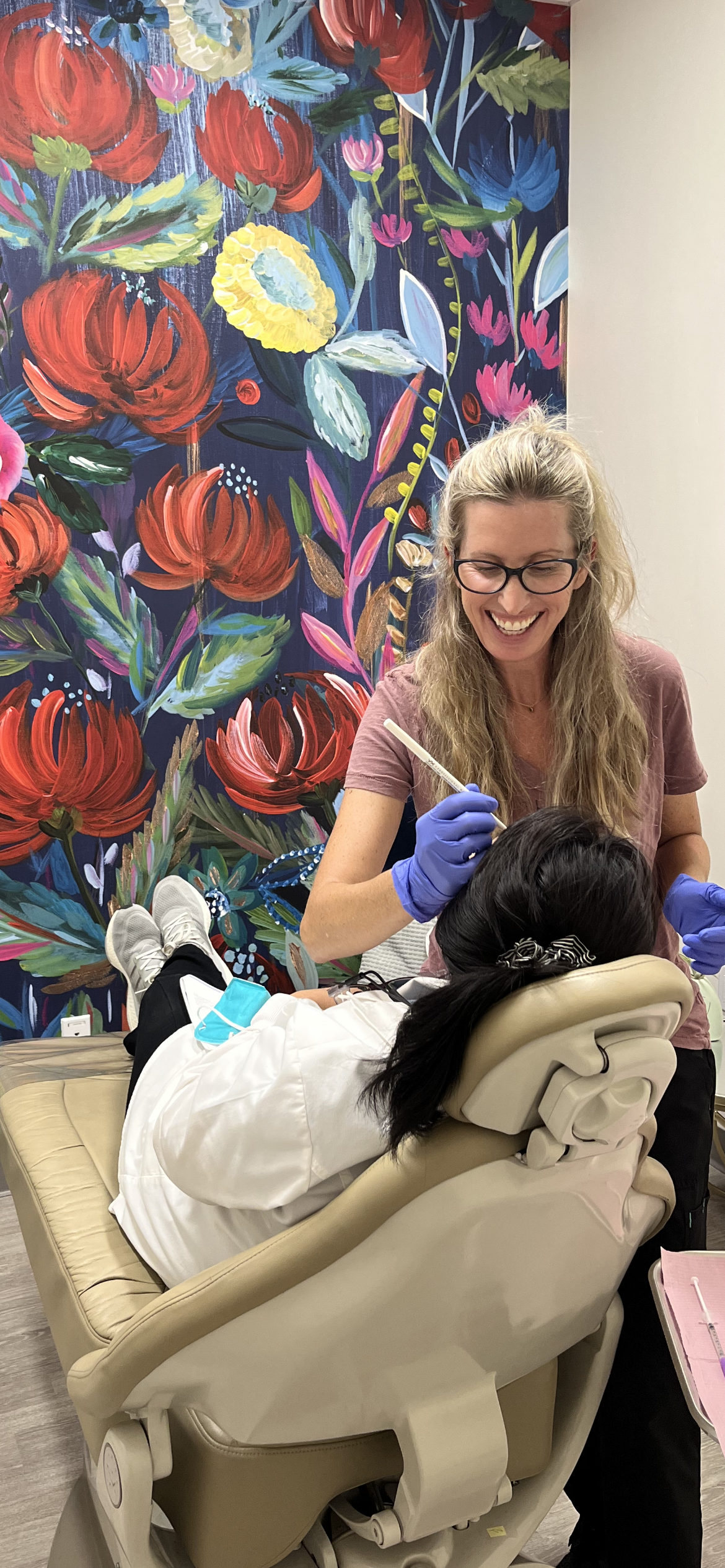 Katy Soto using SkinPen Microneedling at Medspa in Carlsbad