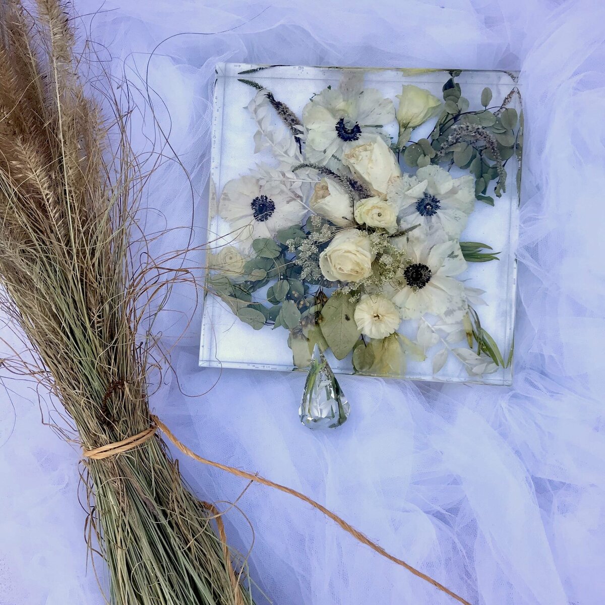 Resin Flower Preservation for Wedding Bouquets