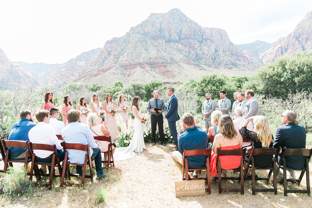 spring mountain ranch wedding