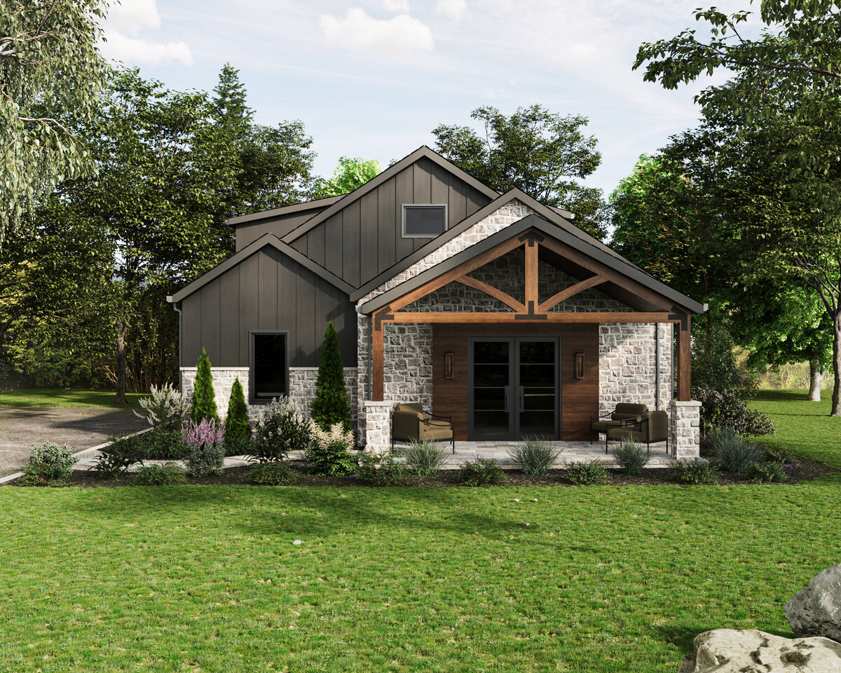 house exterior rendering