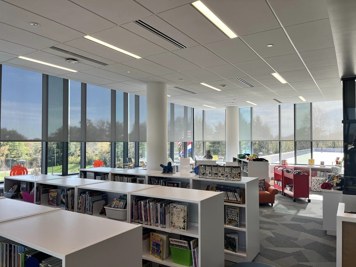 Custom commercial shades