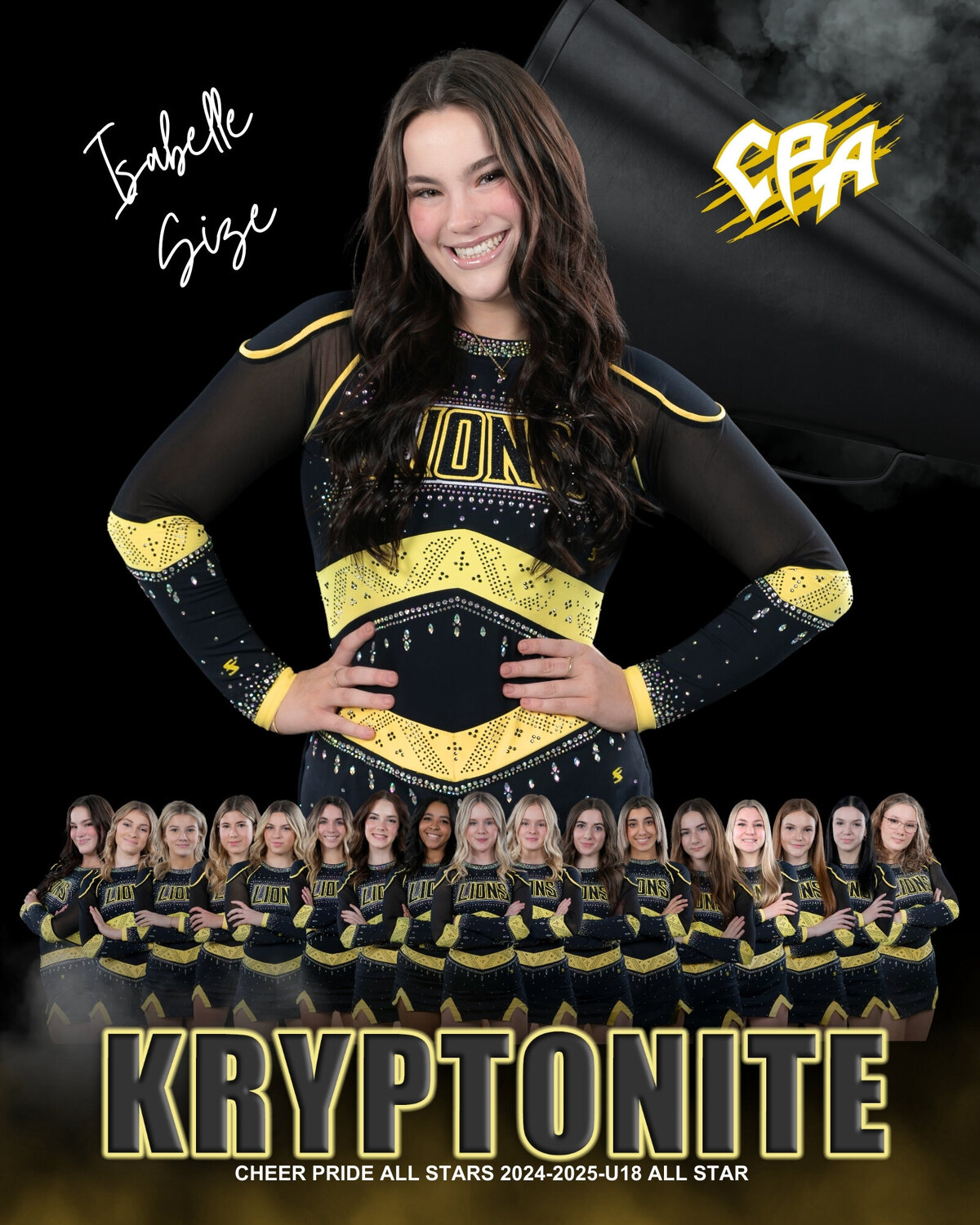 Competitive Cheer Team Memory Mate