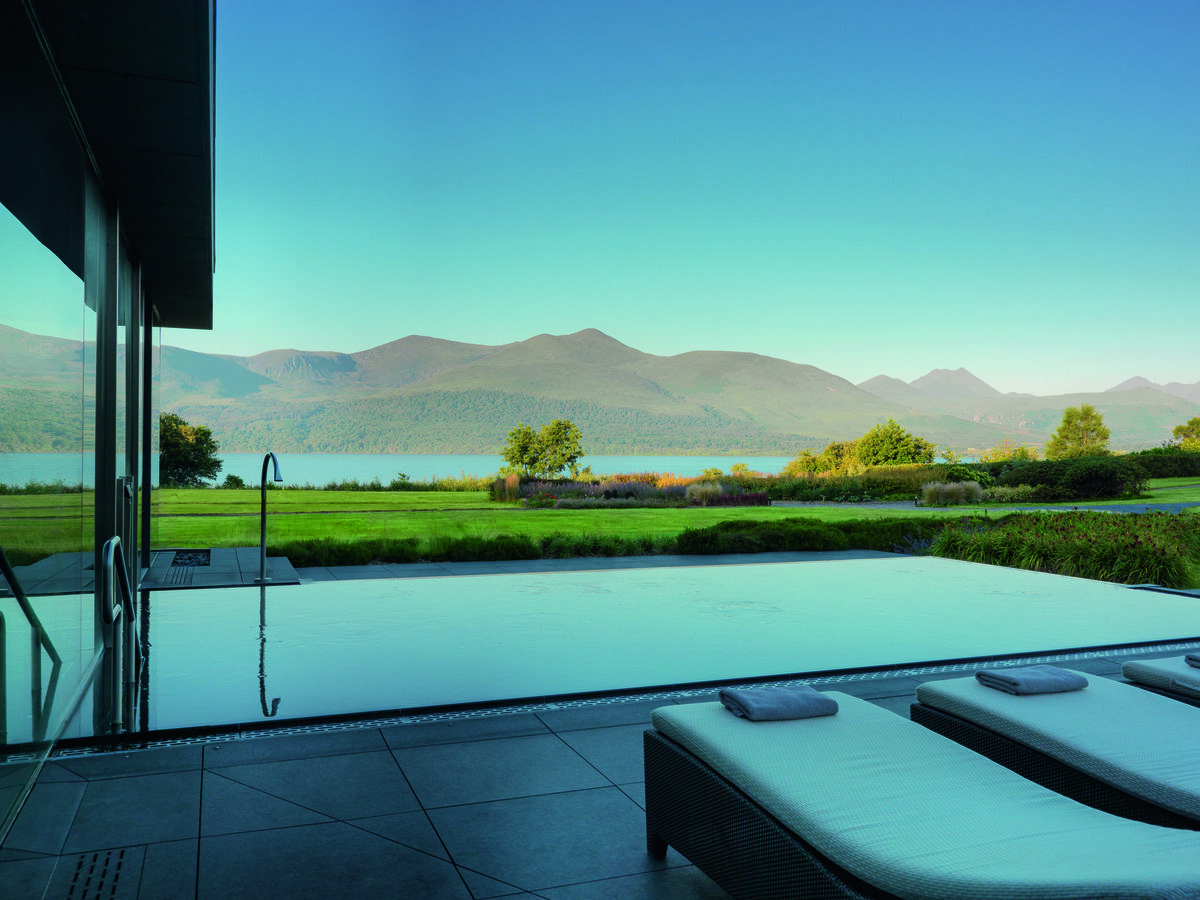 13) View from The Outdoor Vitality Pool with Sun Loungers - Copy