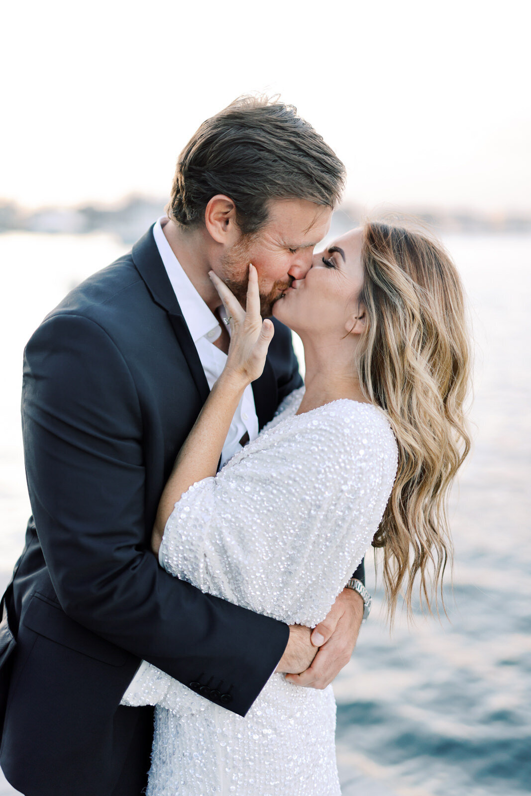Waterside Engagement Session in Boston 2