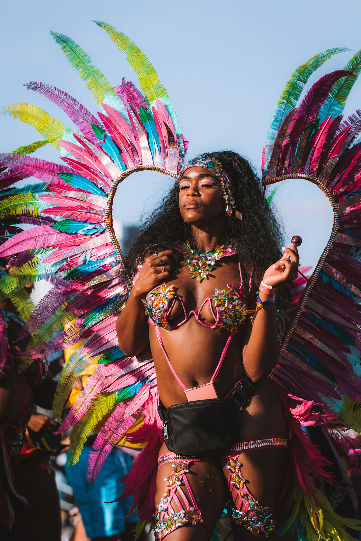 Photos of Masqueraders from Toronto Carnival 2023 - Sunlime Mas Band - Medium Band of The Year 2023-013