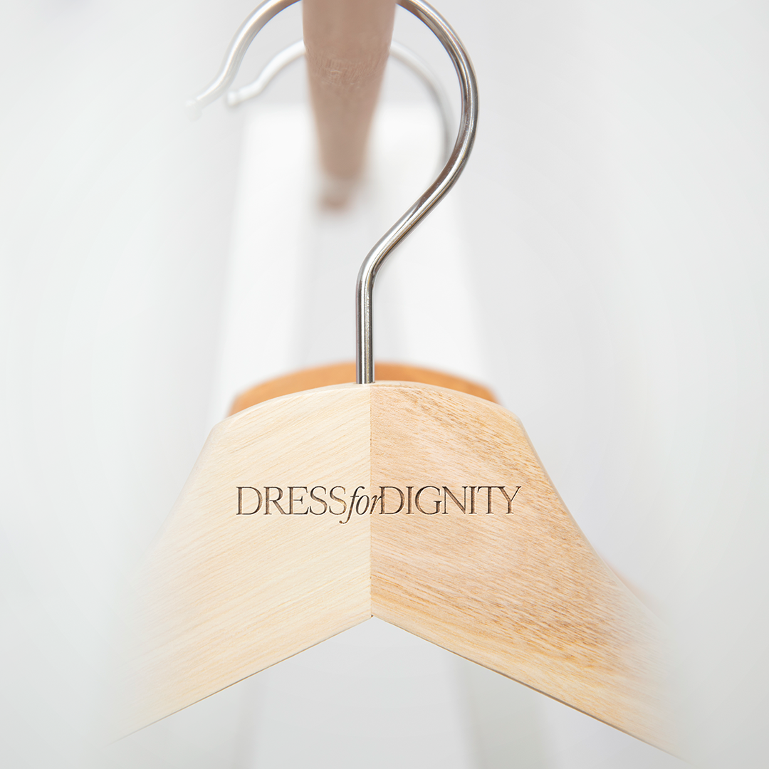 B Brand Marketing_DressForDignity_Hanger