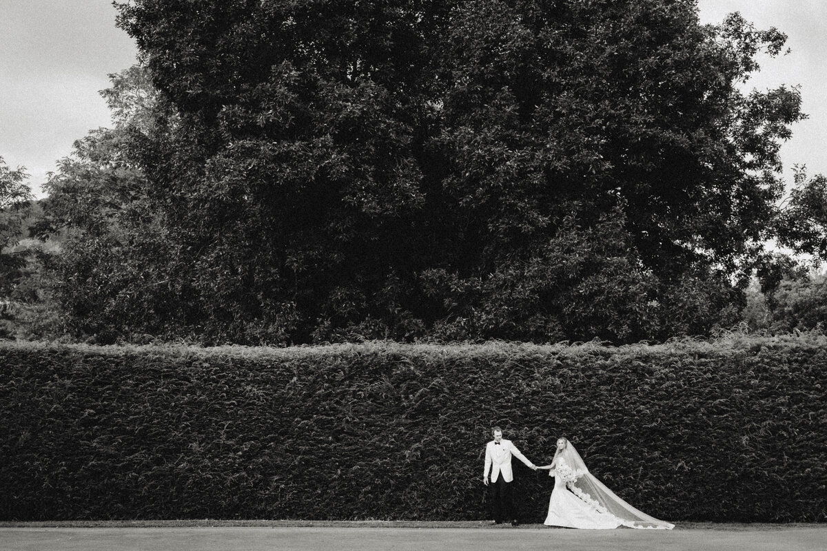 Bride and Groom at Chattooga Club Cashiers NC by Wedding Photographer Nick Francis-73