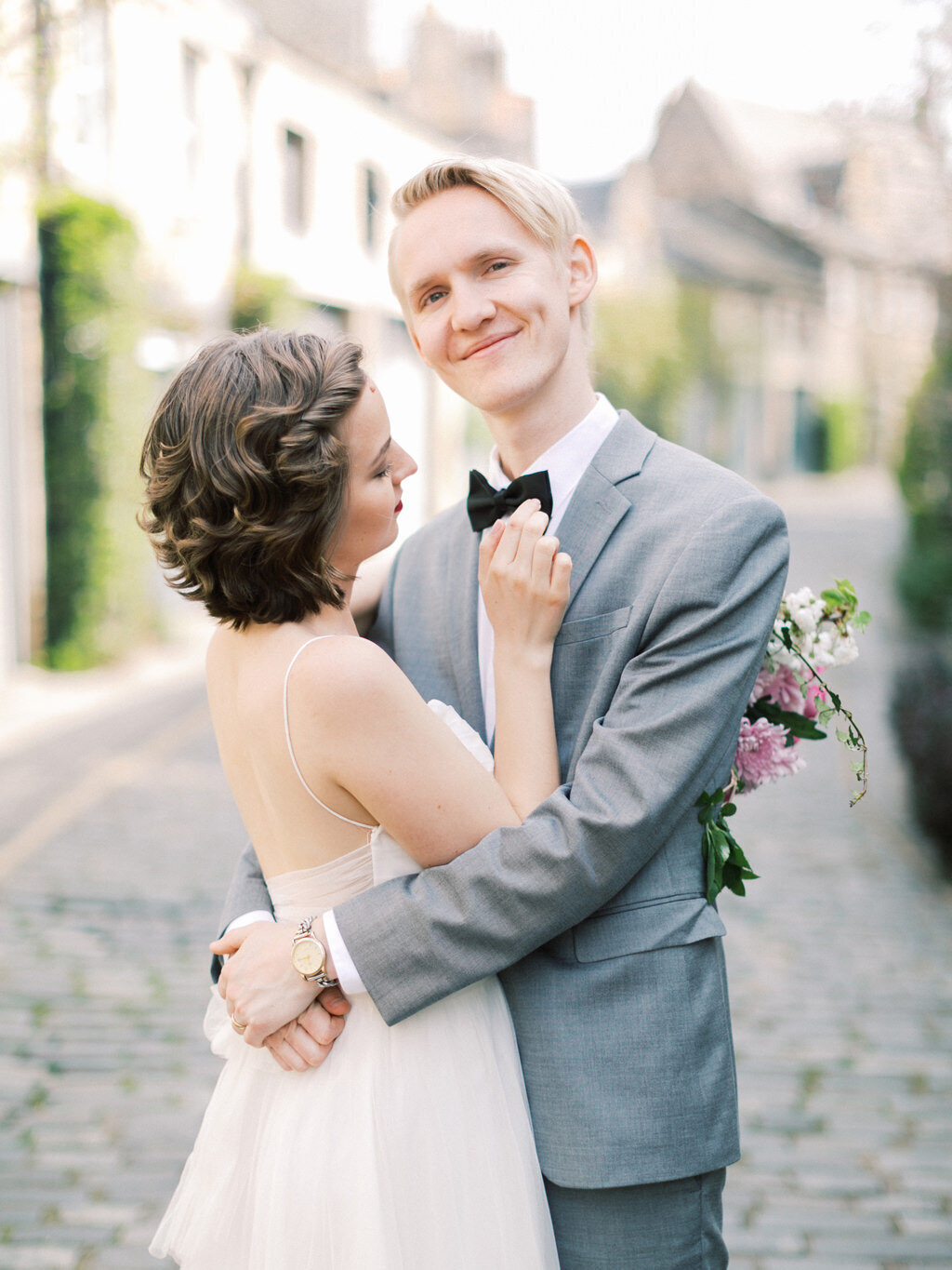 Circus Lane Edinburgh Scotland Spring Elopement Ball Photo Co-7