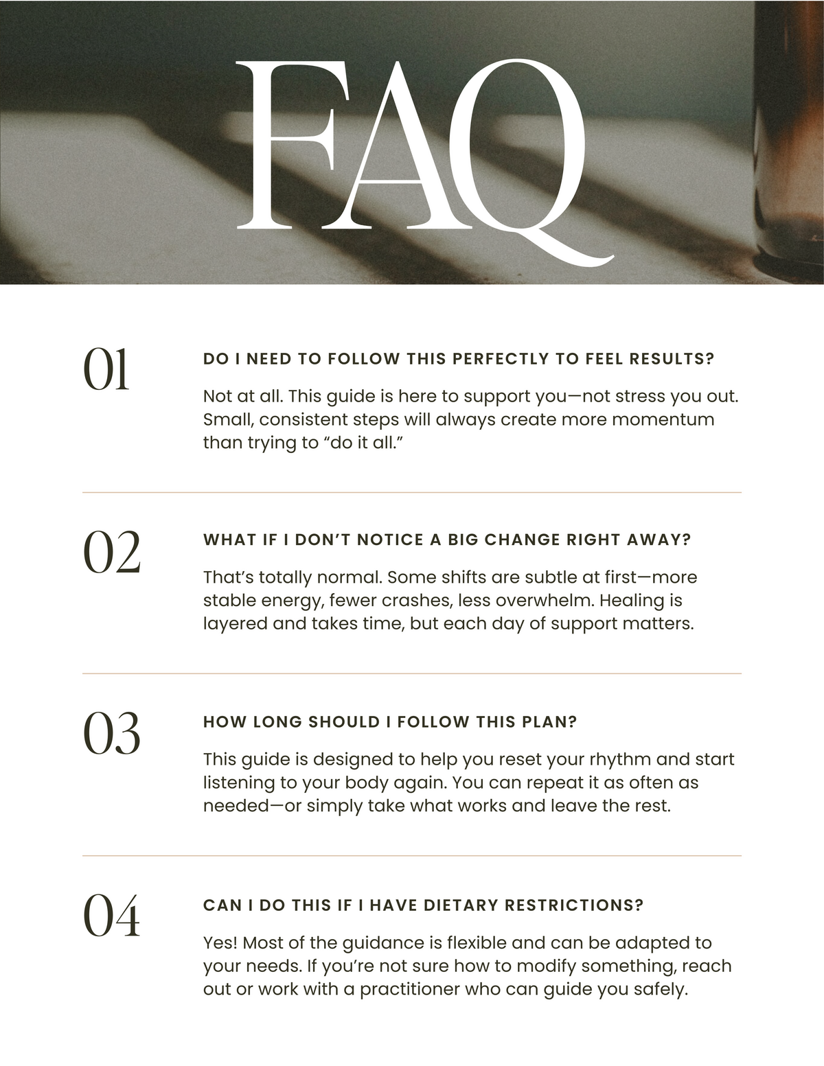 FAQ Page