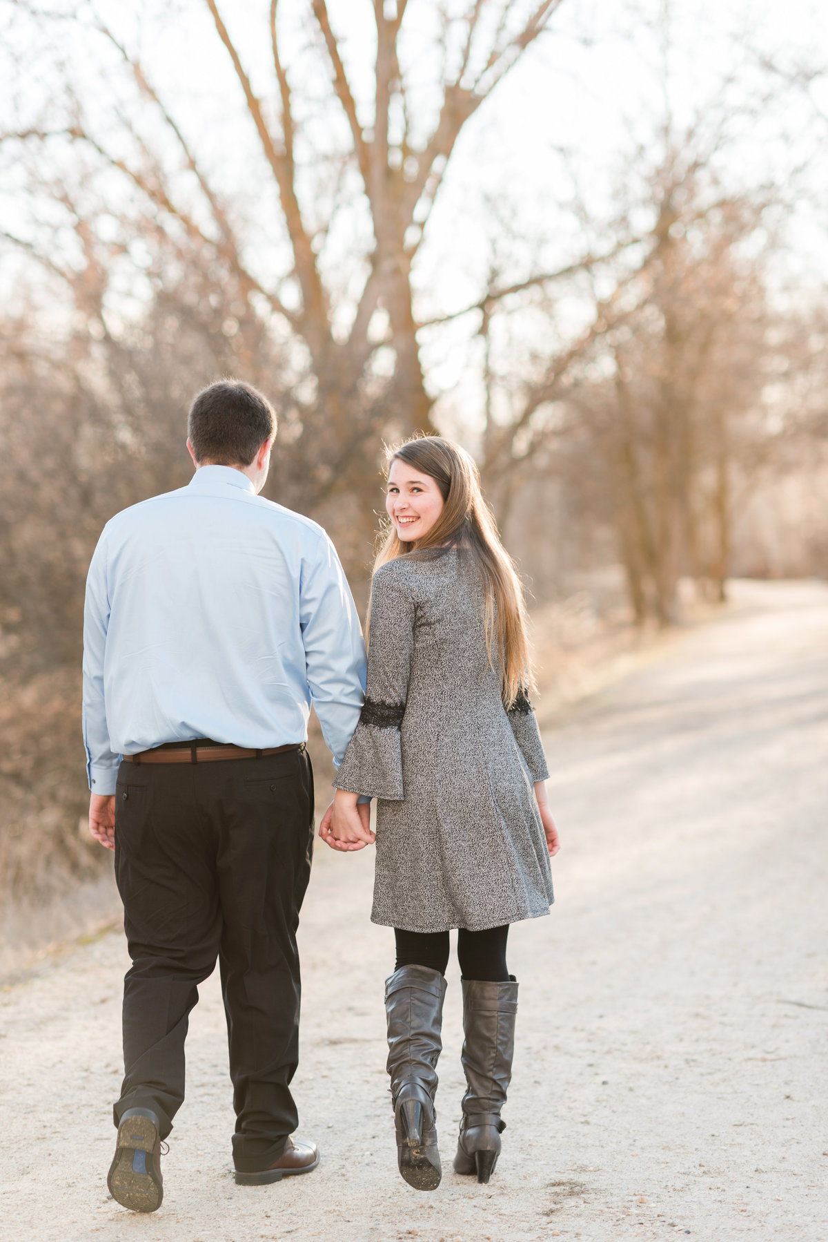 20190302 - Jannae and Forest Engagement Session 041 - A Winter Reid Merrill Park Engagement Session