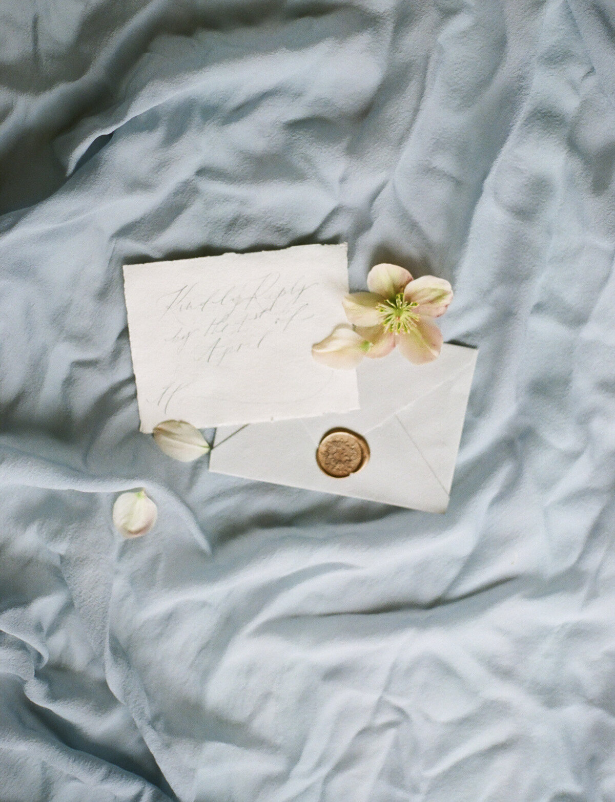 simple, organic handmade paper wedding invite, Europe film wedding photographer