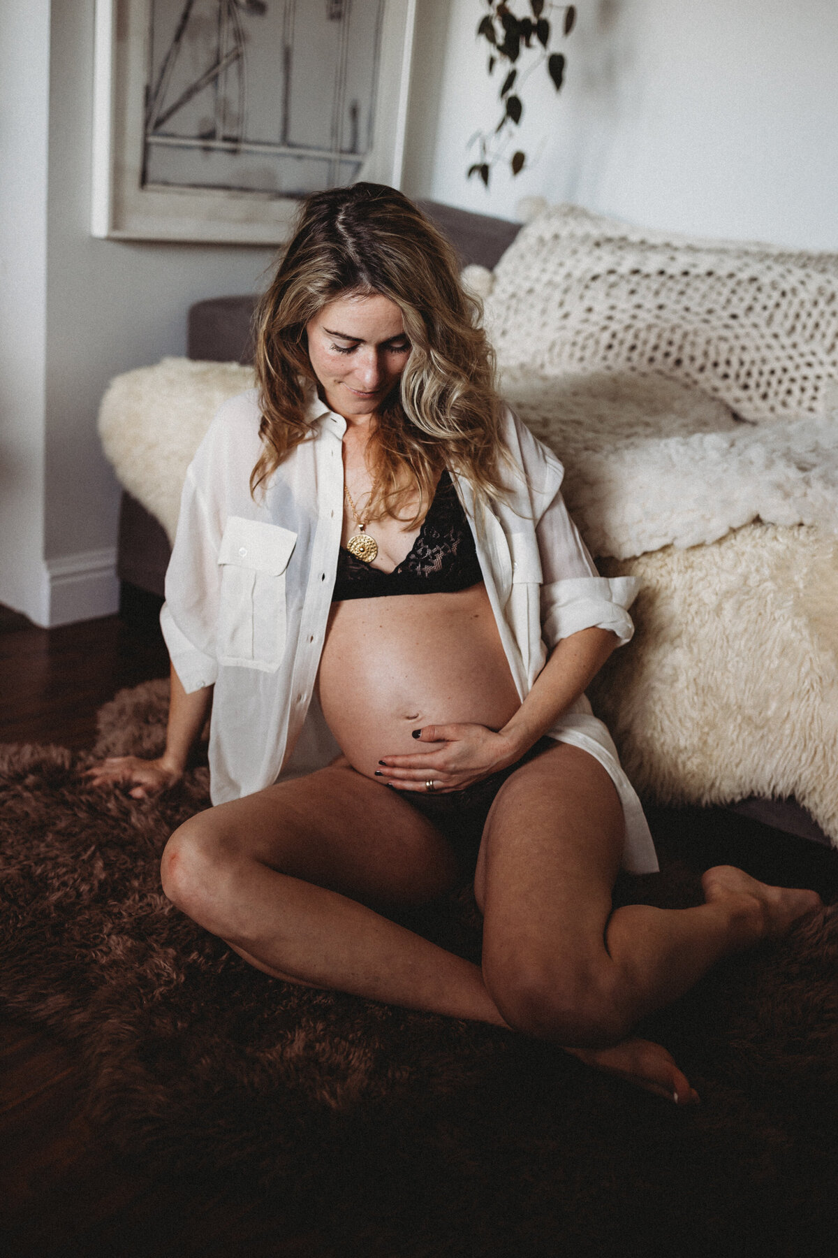 skyler maire photography - in home maternity photos, sausalito maternity photographer, marin county maternity photographer-
