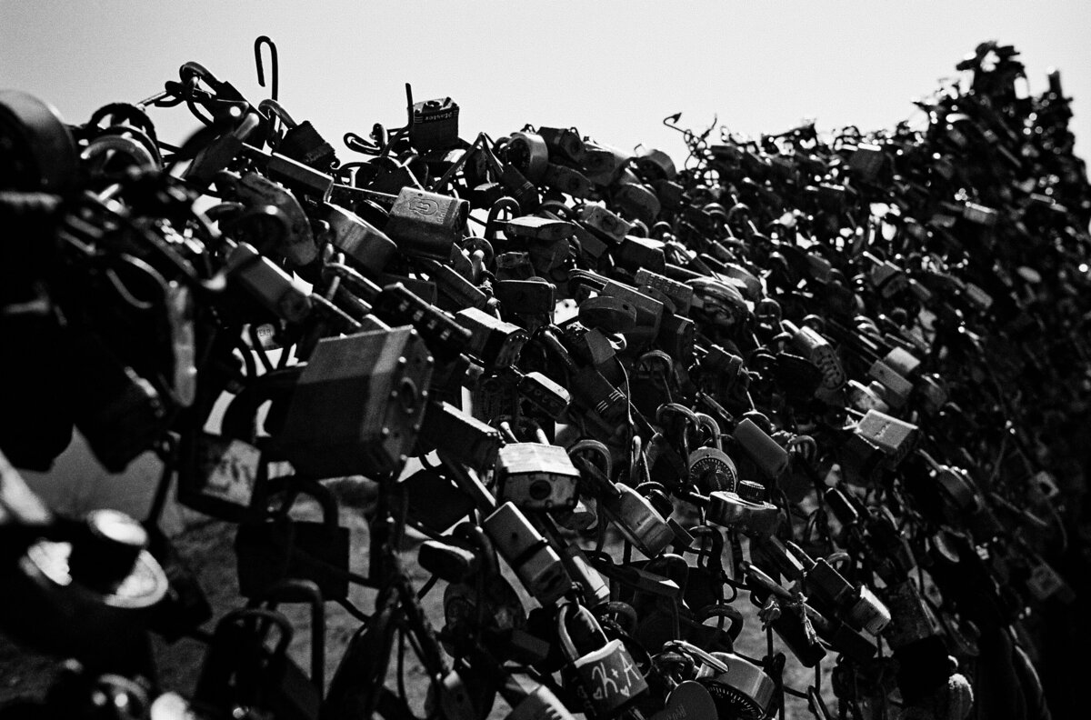 Locks of Love in Shadow