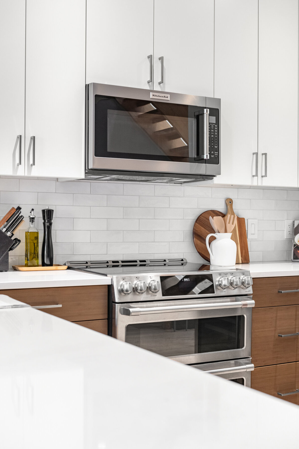 final image of our downtown bamboo interior and kitchen design project