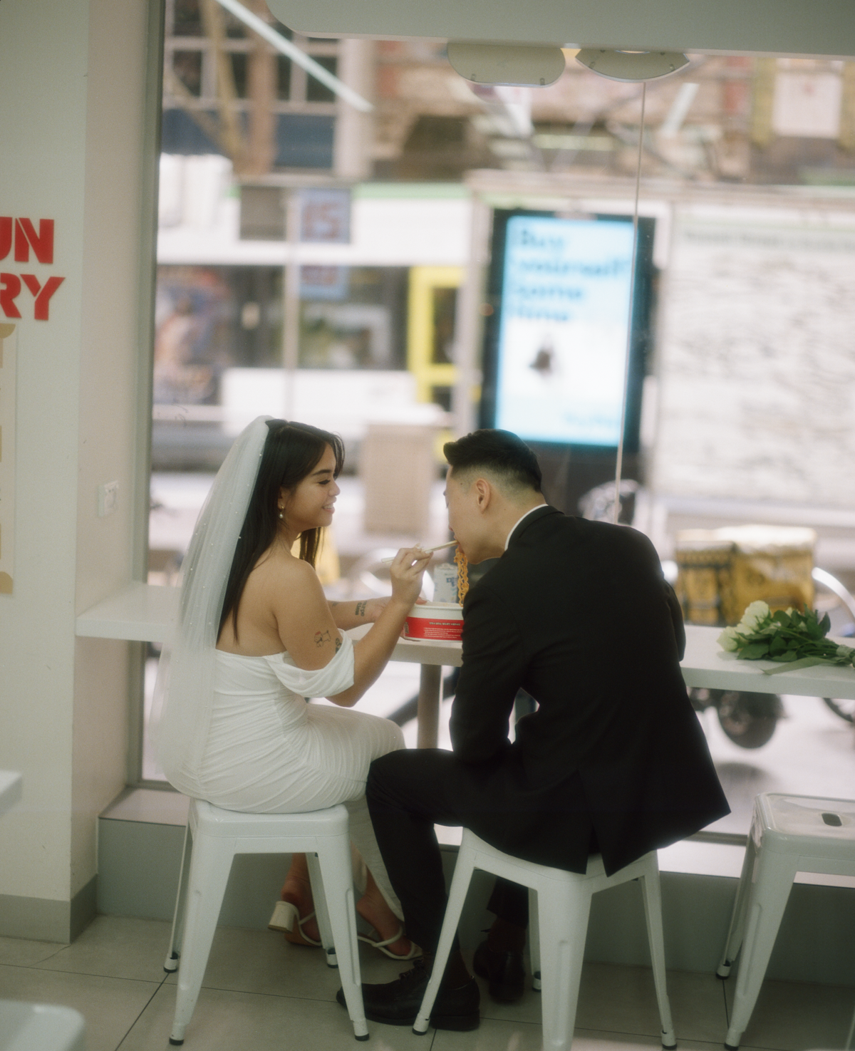B&A 120 film wedding ramen