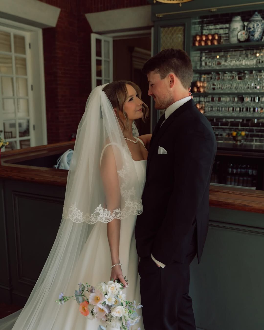 Mr. & Mrs. Steele 💍🤍 03.22.25..Venue- @allertonpark MansionMakeup & Hair- @m.kbeauty_ Photographer- @momentsofblissphotos @johannarae.photo Florist- @twowhimsicalflorists Alterations- @personaltouchsewing Dresses- @cloudninebridal (7)