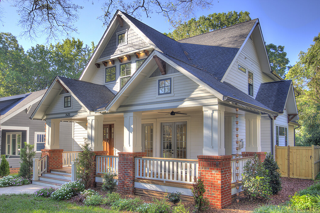 Builder in Infil Neighborhoods Charlotte Elizabeth Chantilly Plaza Midwood Dilworth