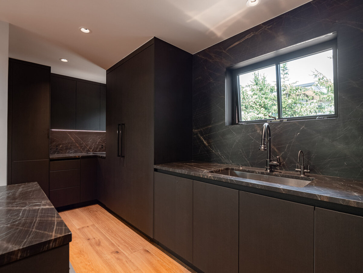 Exterior and interior views of the luxury home at 624 E Hopkins Avenue in Aspen Core, Colorado.