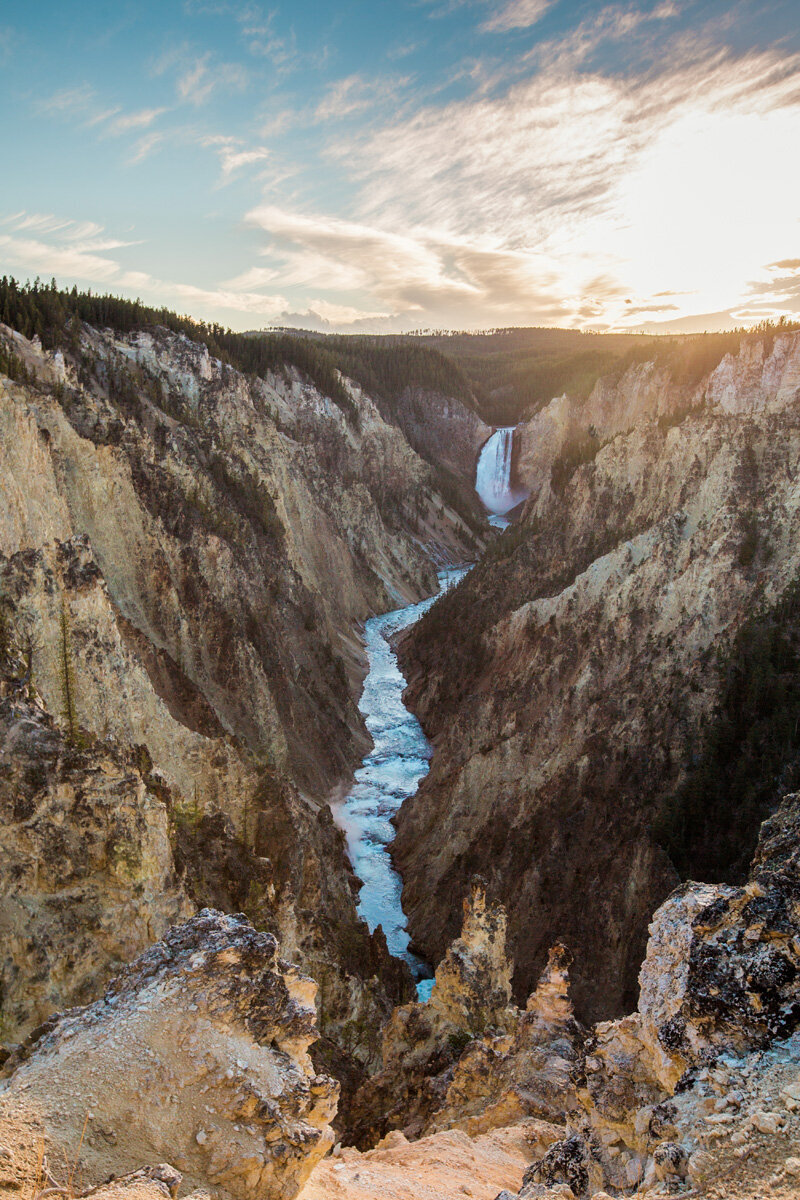 Travel Photography - Upper Yellowstone Falls