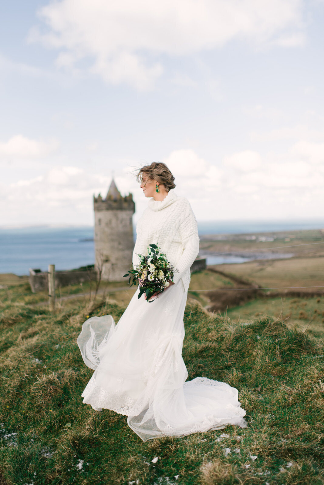 Kate-Murtaugh-Events-Ireland-destination-wedding-planner-Irish-elopement-Dingle-Cliffs-of-Moher-bride