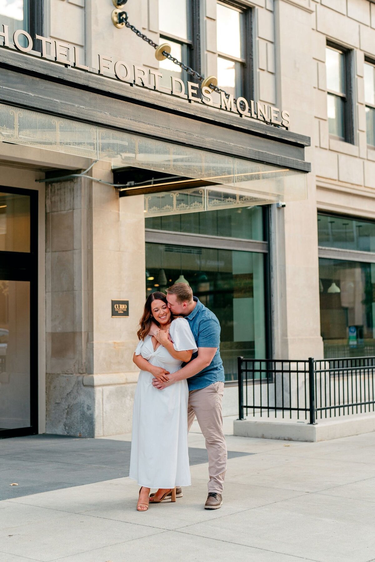sweet-delicate-kiss-captured-engagement