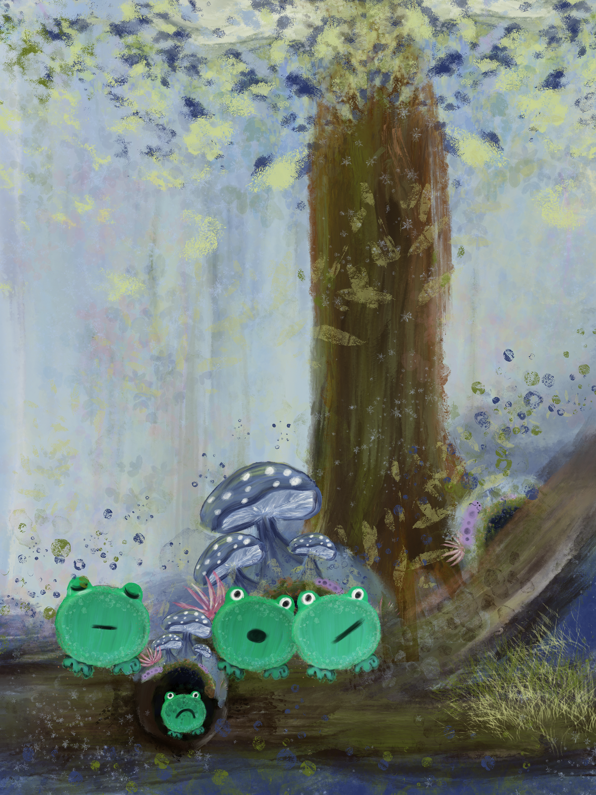 Frogs on Logs One