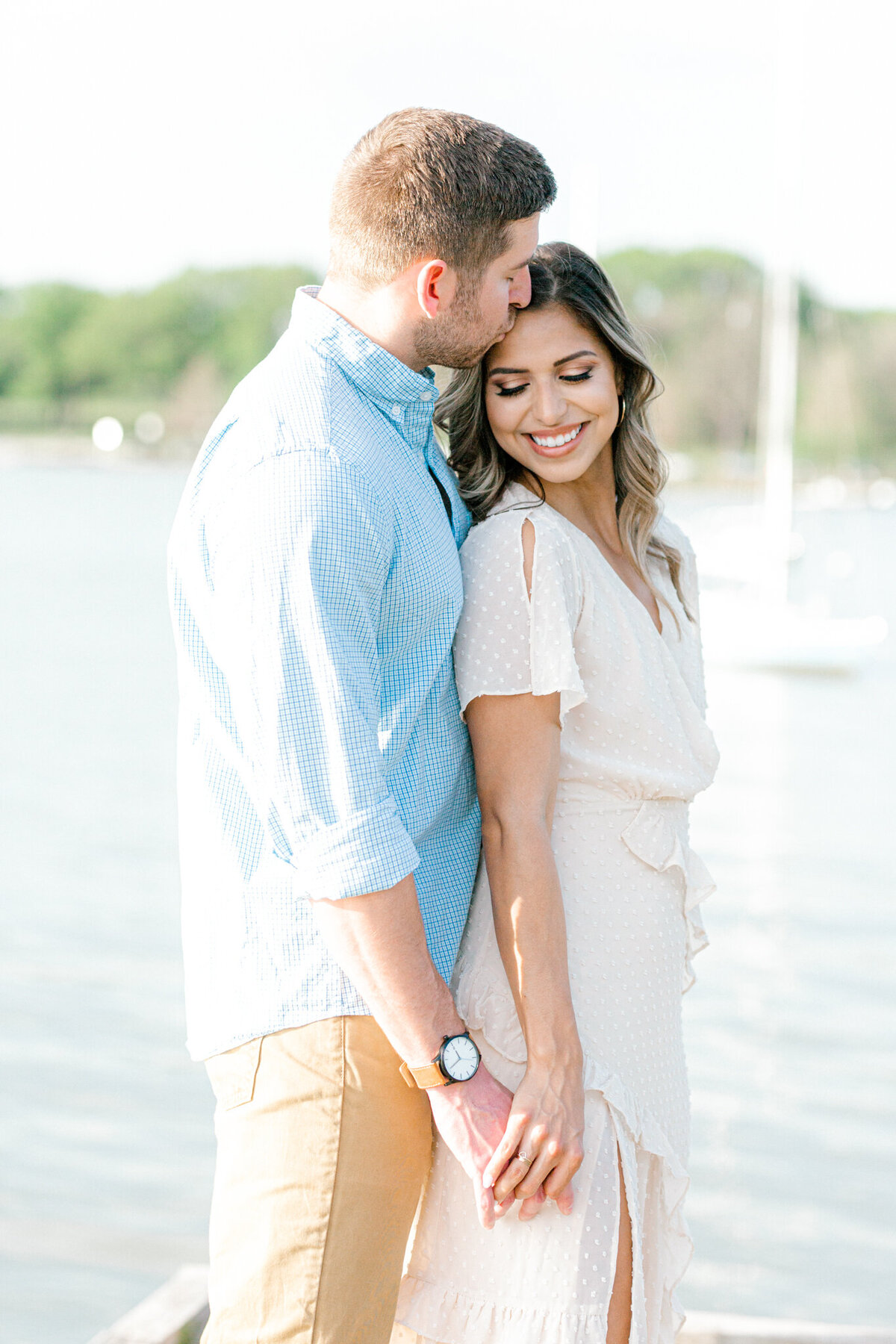 Anna & Brendan White Rock Lake Engagement Session | Dallas Wedding Photographer | Sami Kathryn Photography-10