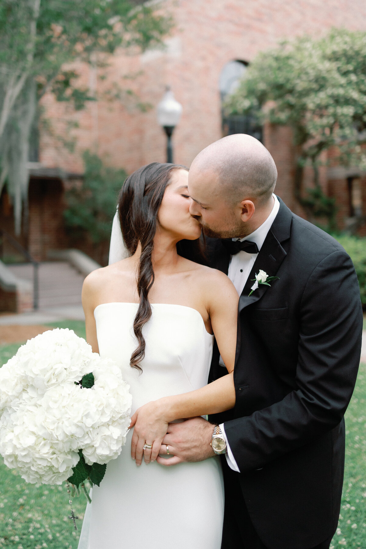 Bride and Groom Portraits New Orleans Wedding Photographer
