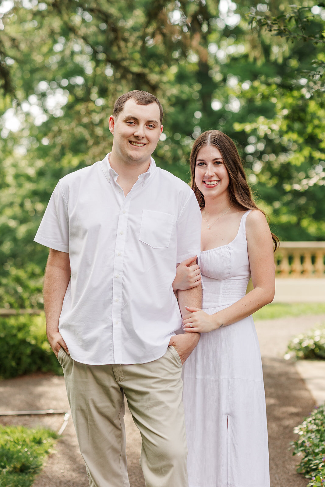 Alexis Fox Photography + Indianapolis + Indiana + Engagement Session + Newfields (1 of 37)
