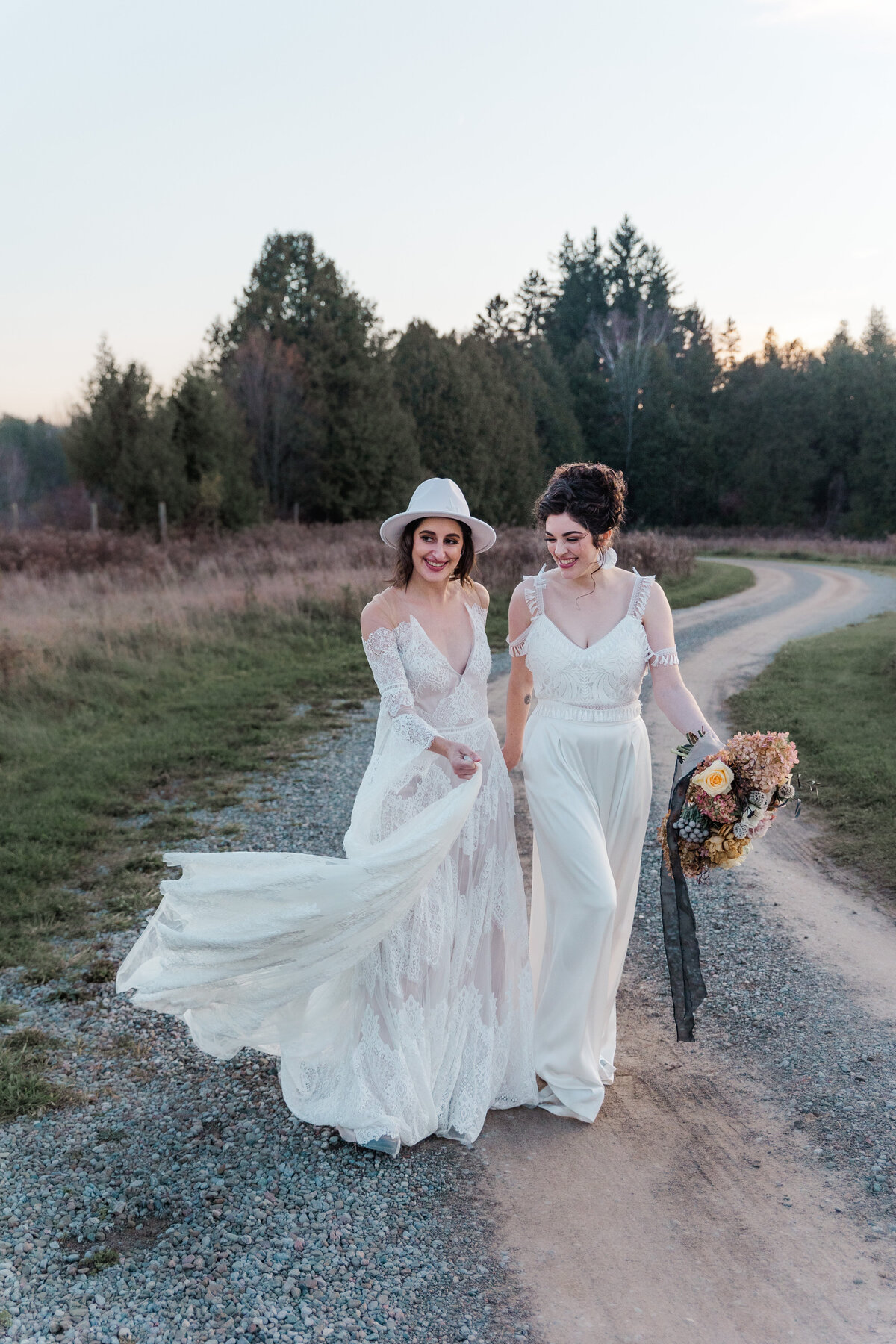 2021 Brides at sunset