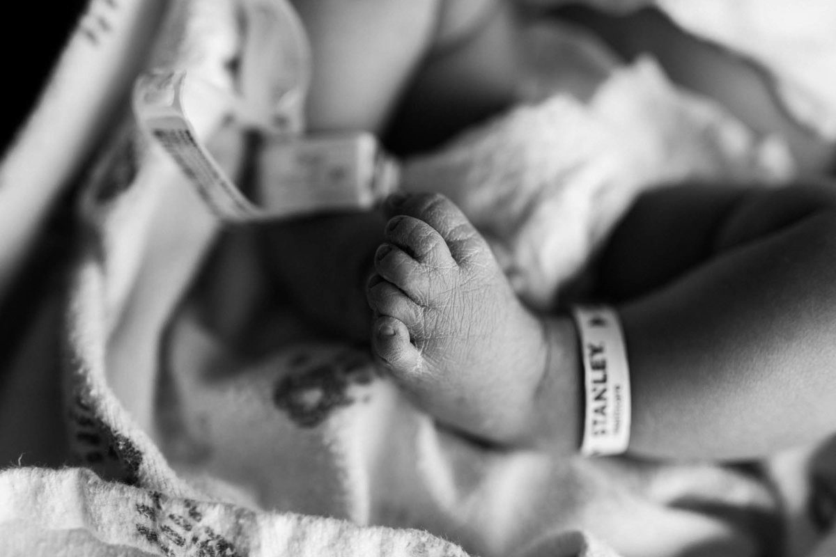 Birth photography captured by Elle Baker Photography