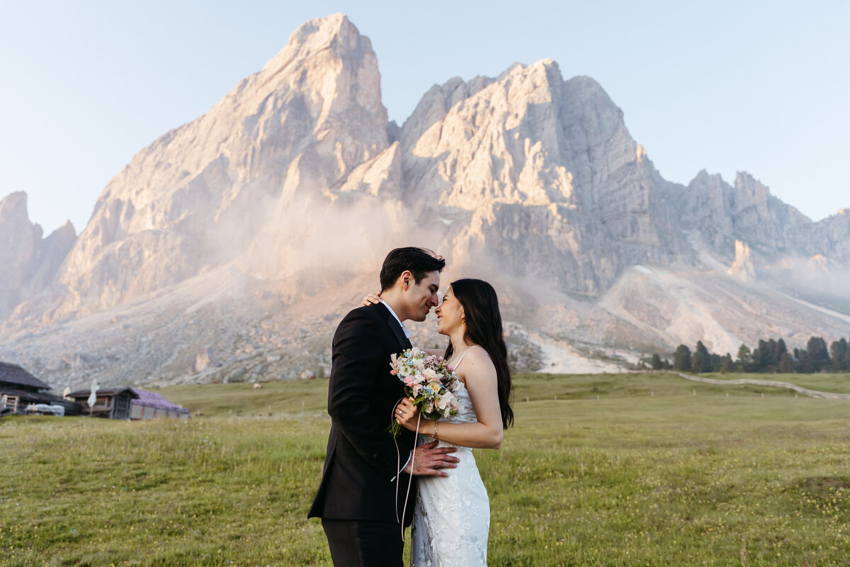 Passo delle Erbe Elopement Dolomites -5