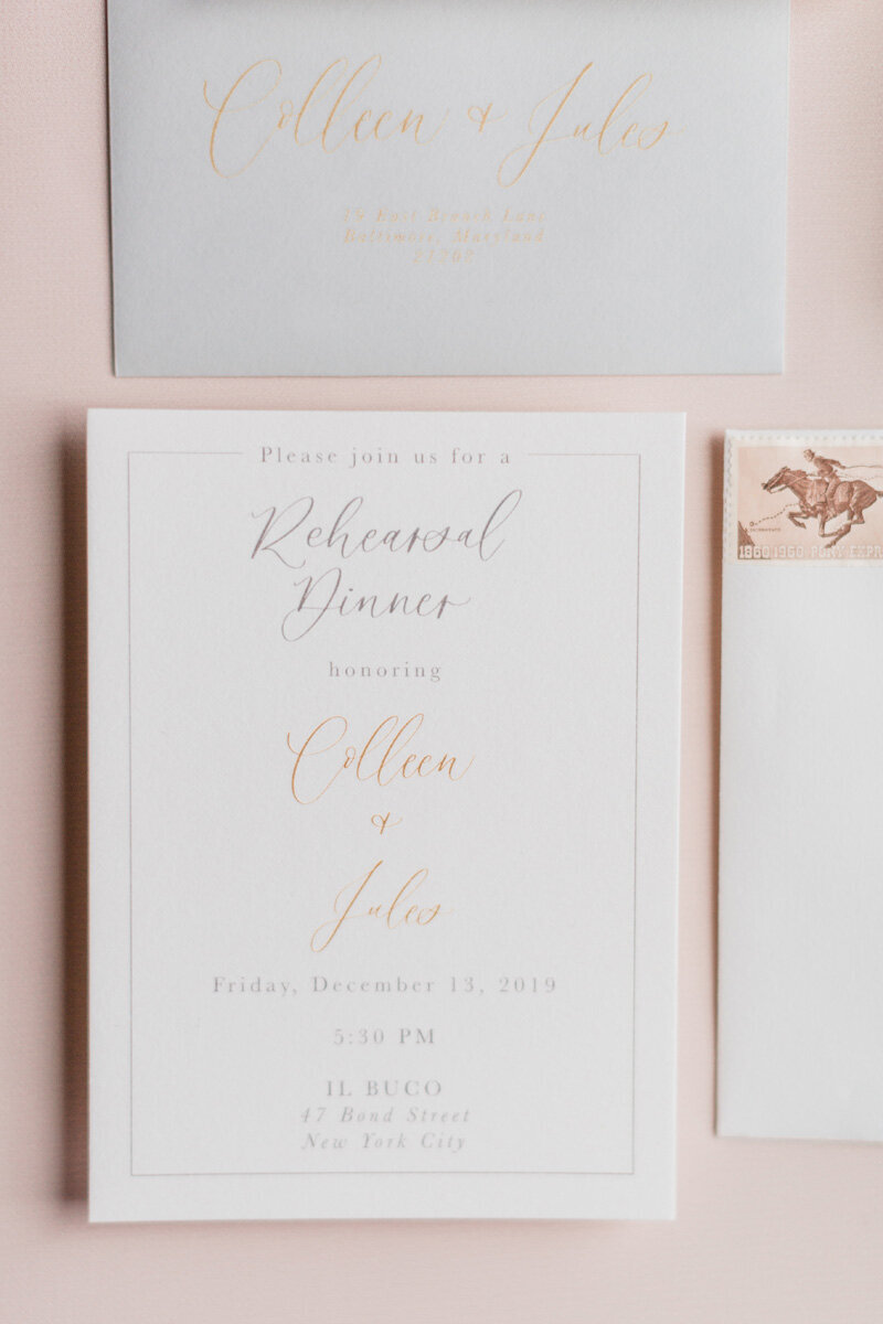 pirouettepaper.com _ Wedding Stationery, Signage and Invitations _ Pirouette Paper Company _ Colony Club Upper East Side New York City Wedding _ Lindsay Campbell Photography  (4)