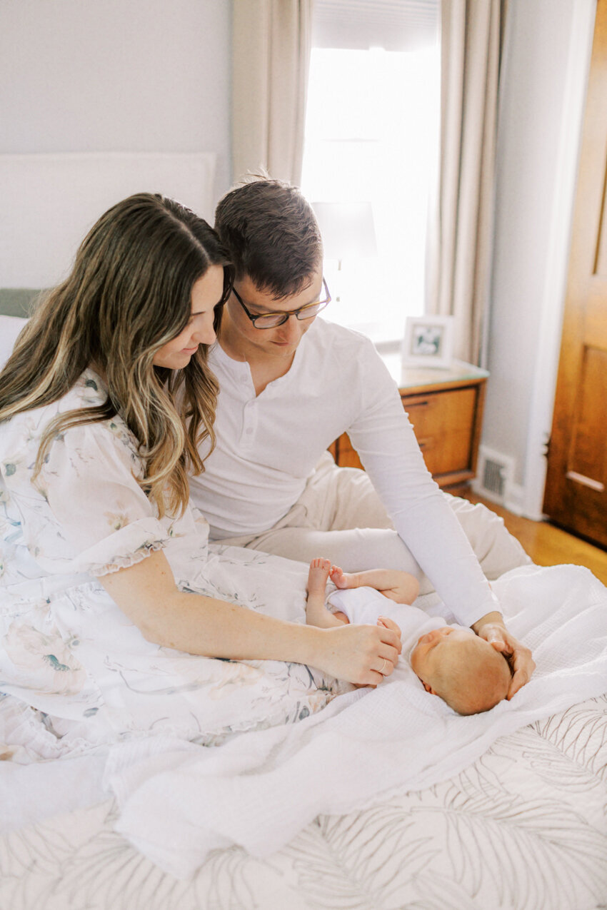 In-Home Newborn Photographer in Akron, also serving Cleveland and Canton Ohio