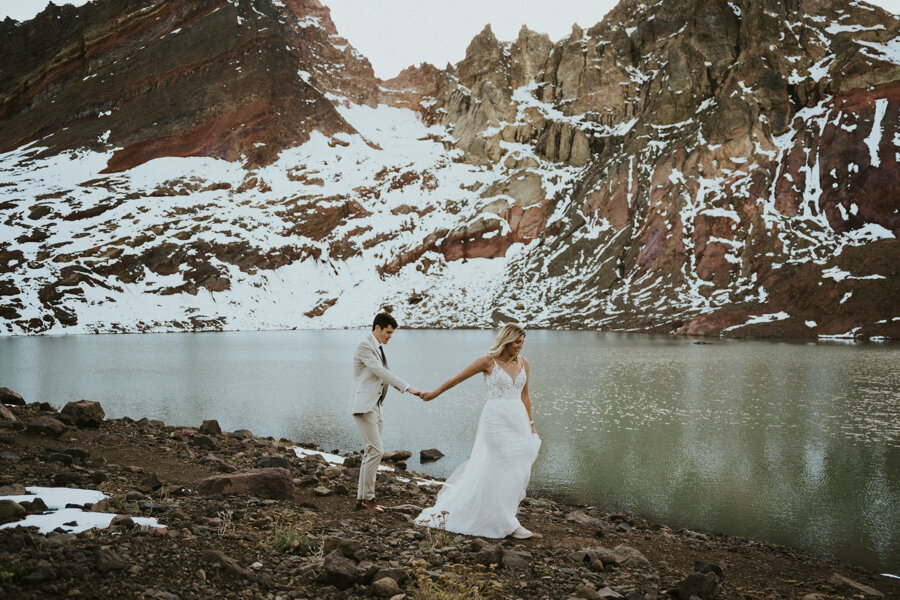 No Name Lake Bend Elopement Emilee Setting Photo43