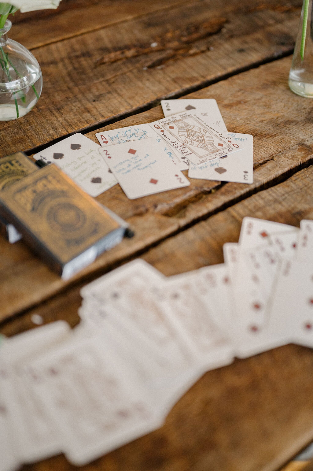 Card games for a fun wedding day