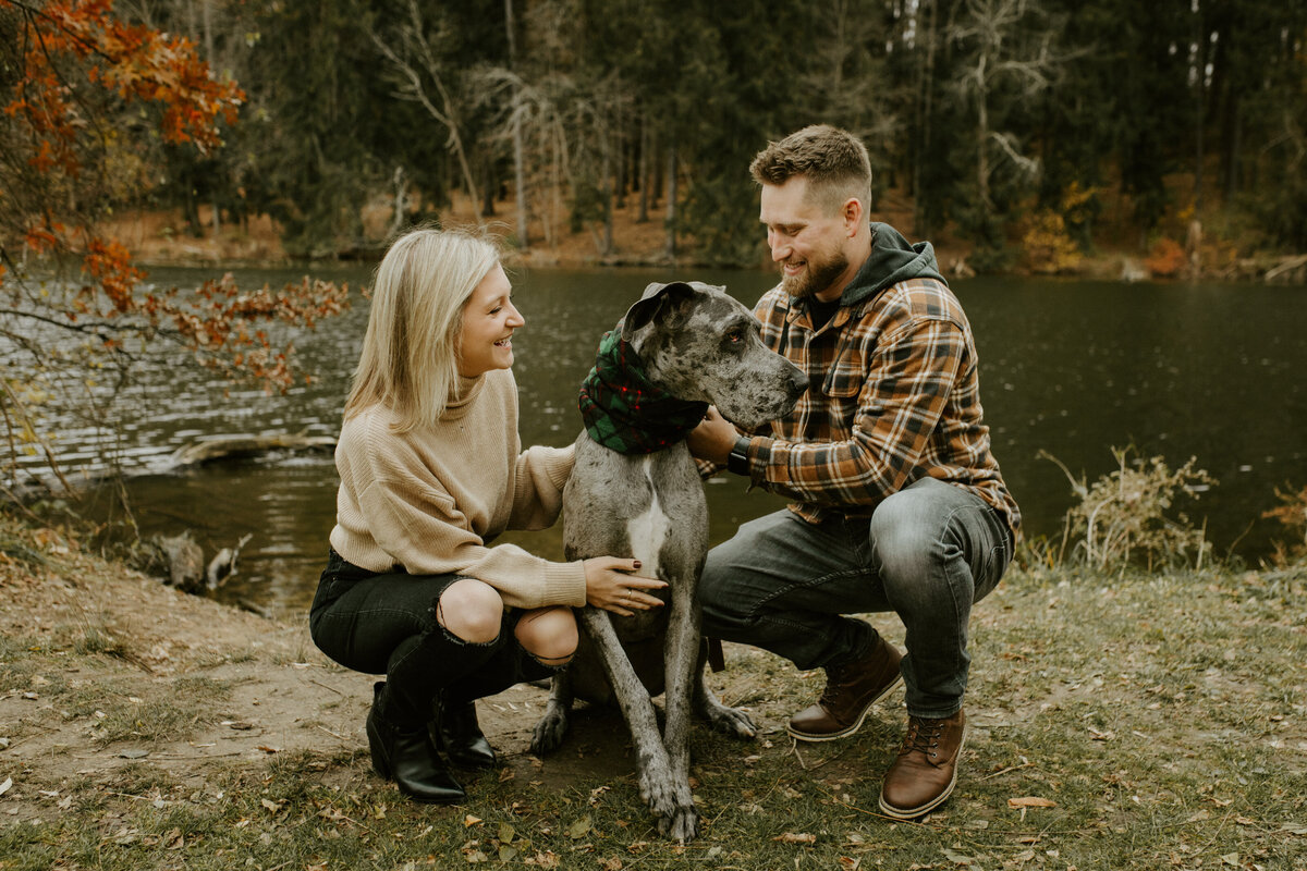 Peters lake park engagement session