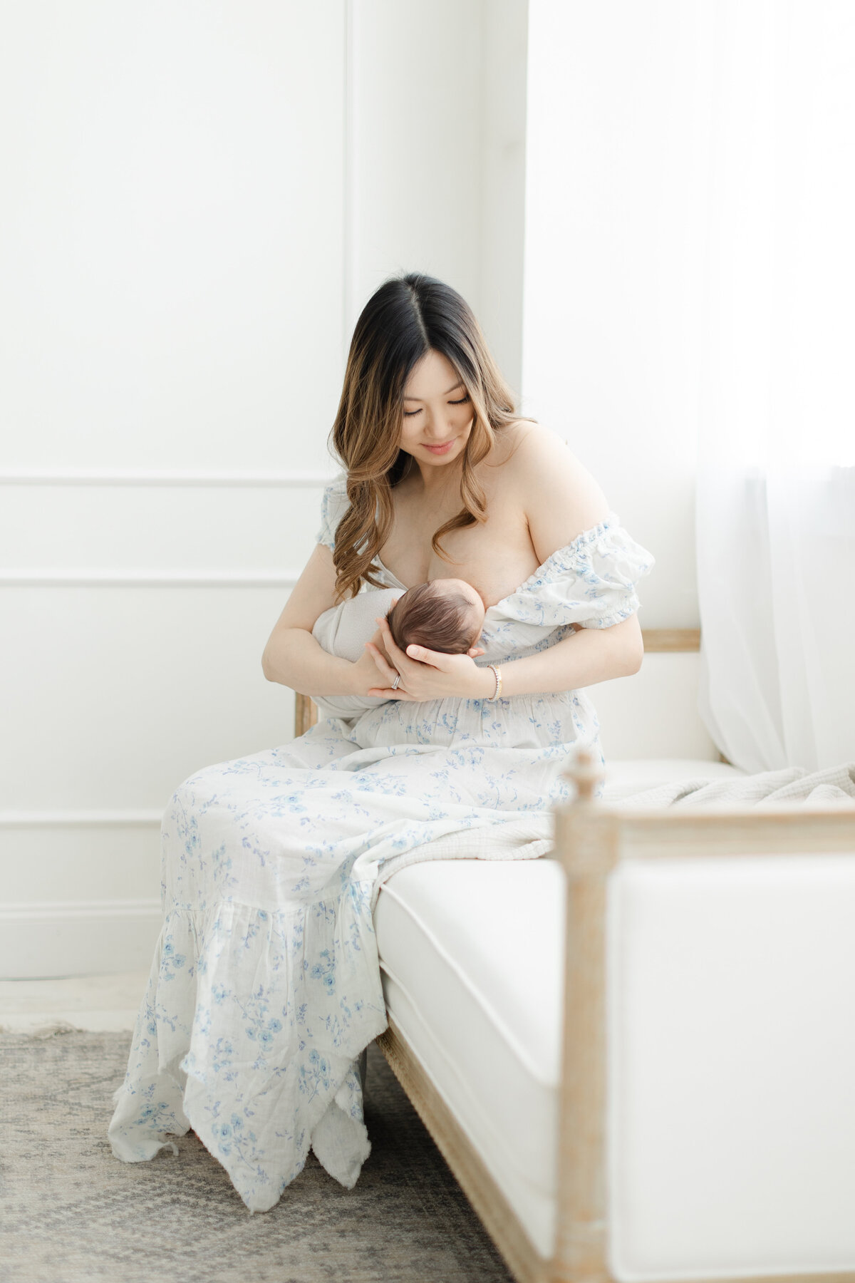 Newborn photography session at a Philadelphia photography studio - 10