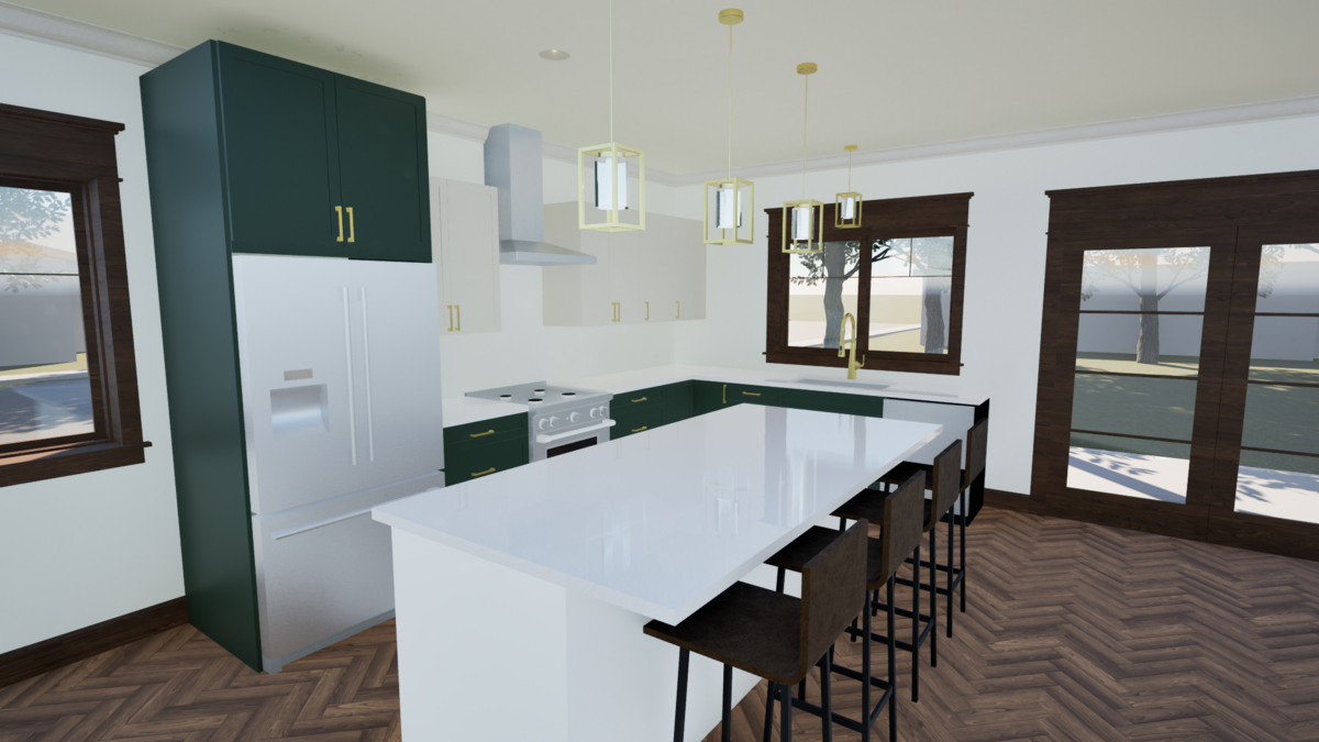 06_Pretty House Plans_Fourth Ave_Kitchen