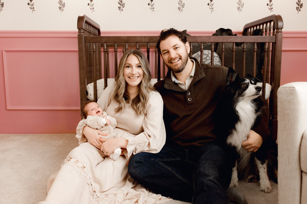 Springdale AR newborn photoshoot, Bentonville newborn portraits, lifestyle newborn photographer near me NW Arkansas