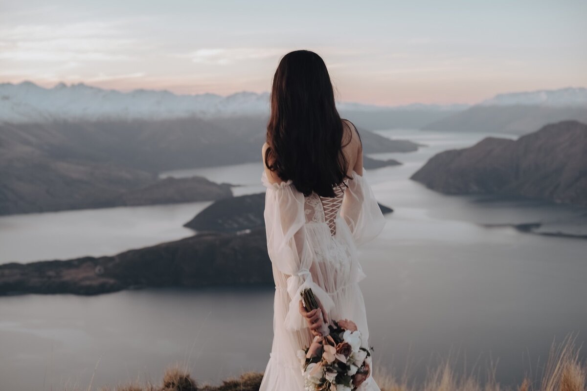 Helicopter Wedding, Coromandel Peak, Wanaka.
