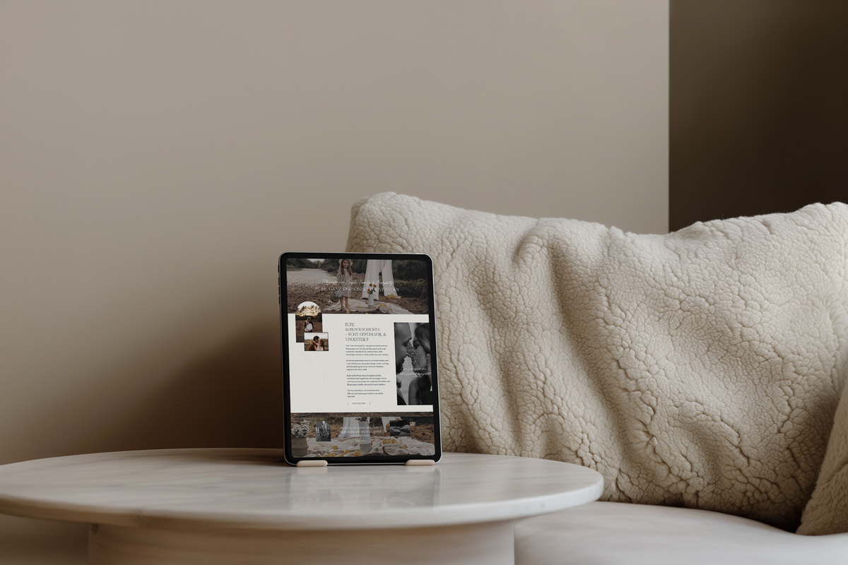 Showit Web Design for photographer_Marie_2