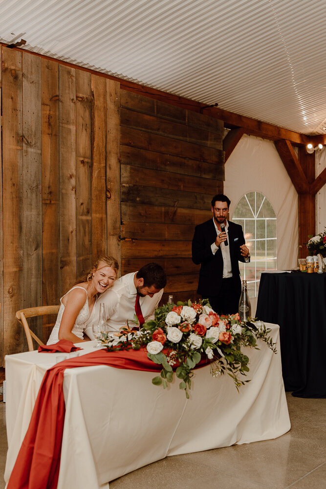Rustic Chic Wedding at Stanley's Olde Maple Lane Farm Wedding - Emma Persi Photography-35