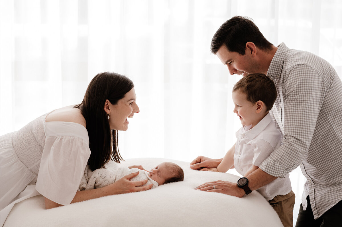 Studio Newborn photography Session in Mildura VIC