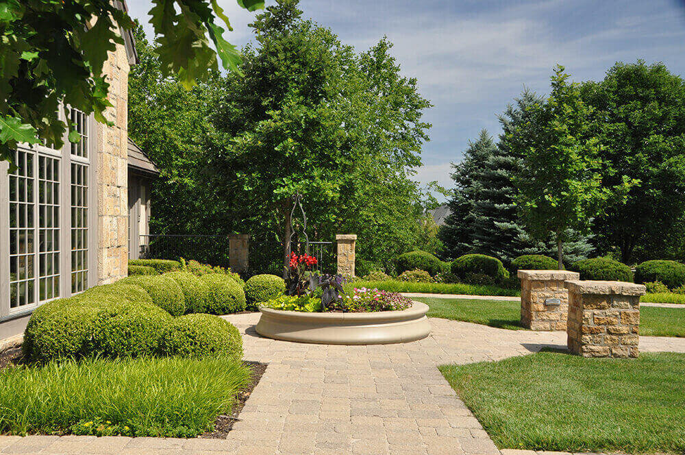 Commercial landscape company project in Kansas City