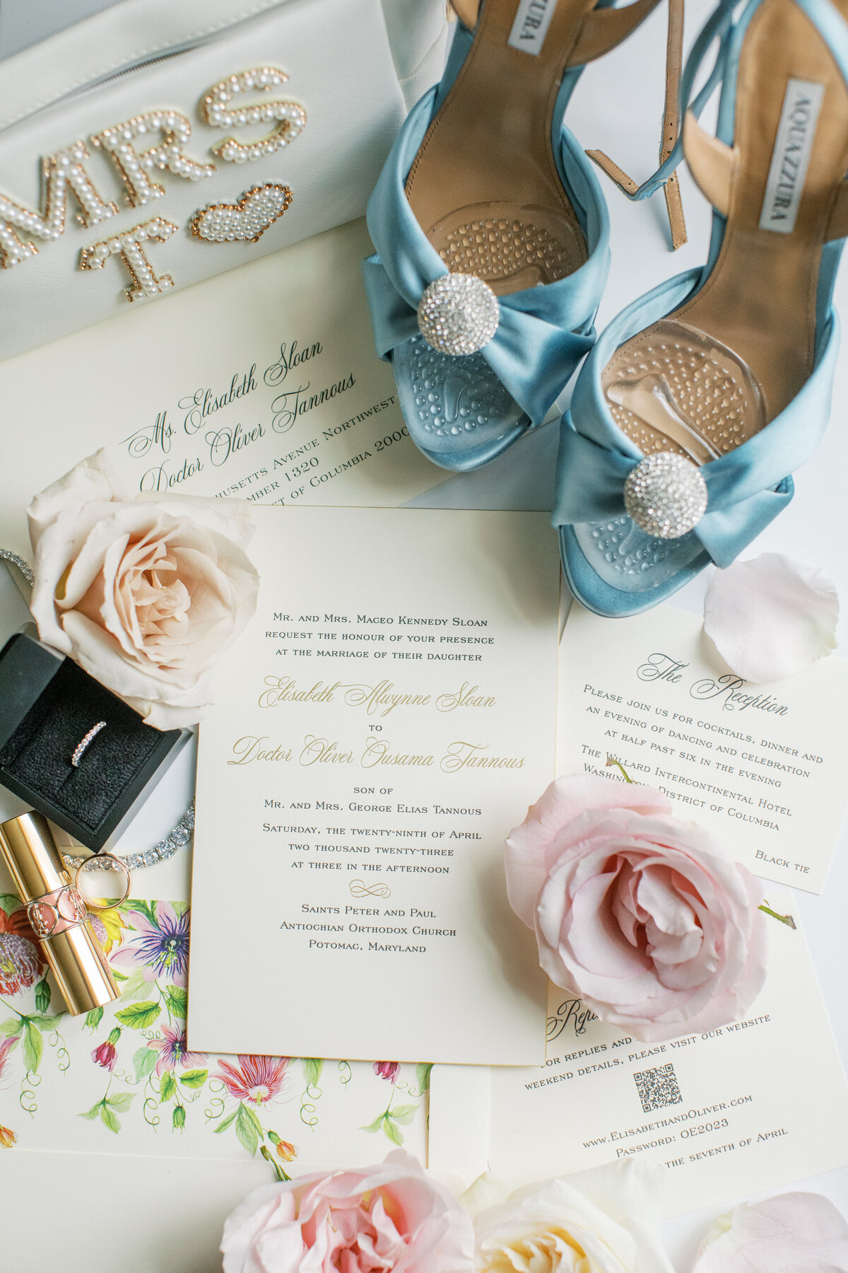 Hilton head wedding invitation